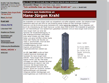Tablet Screenshot of krahl-seiten.de